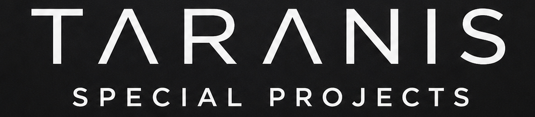 Taranis Special Projects header graphic